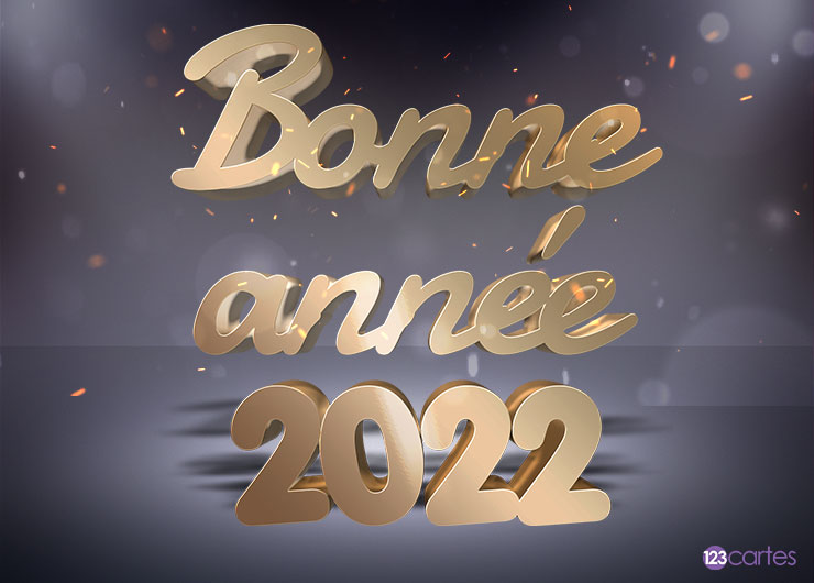 Carte de souhaits - Bonne année – Toute